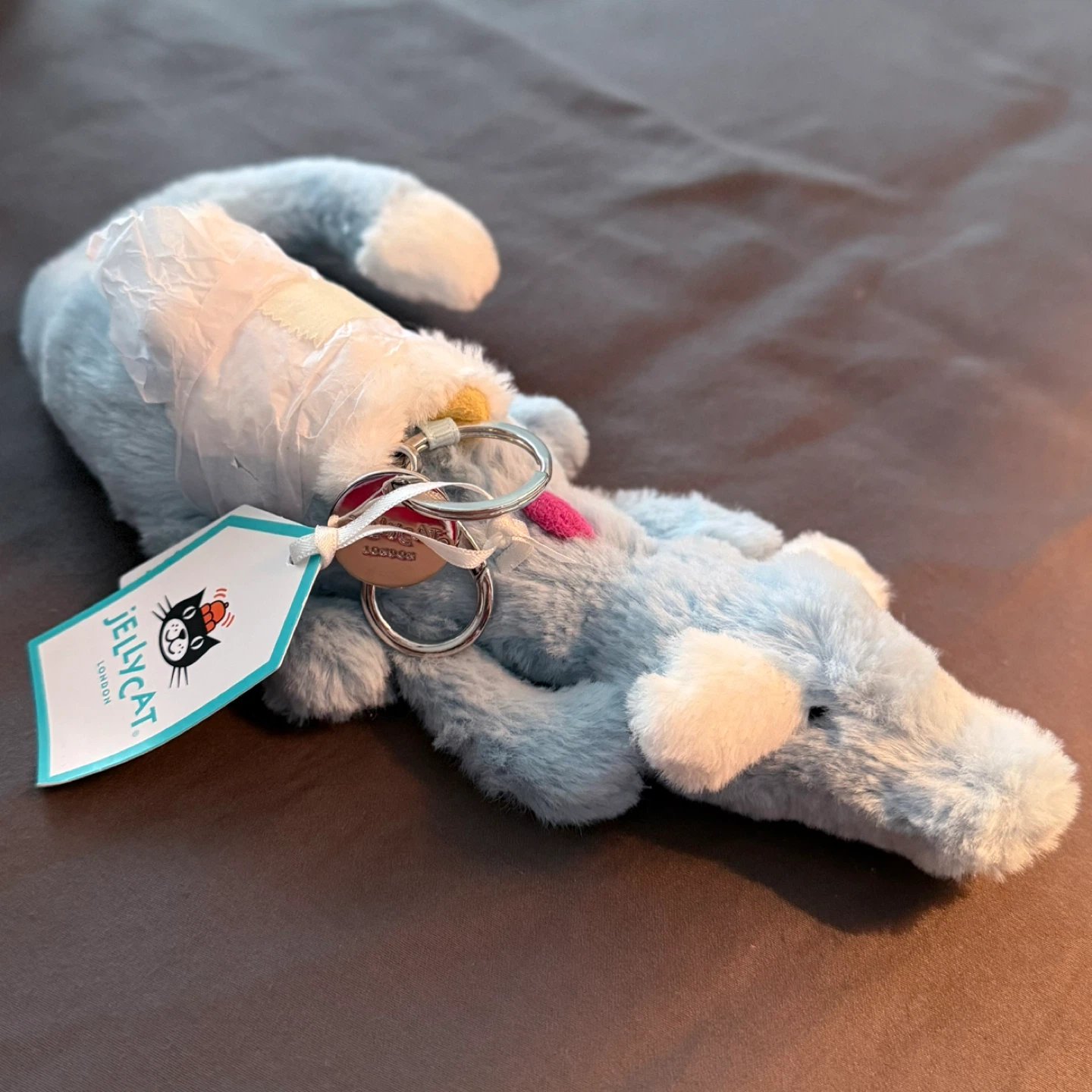 Jellycat dragon bag charm