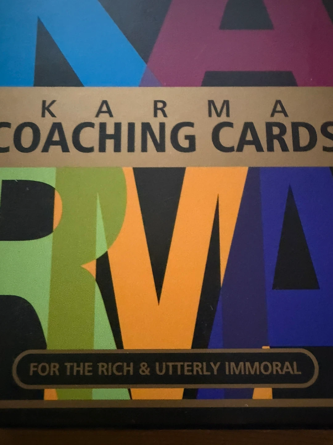 Karma Coaching Cards for the Rich & Utterly Immoral - photo 3