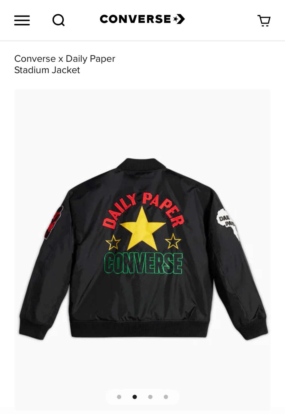 Converse x Daily Paper Stadium Jacket (Brand New) - photo 4