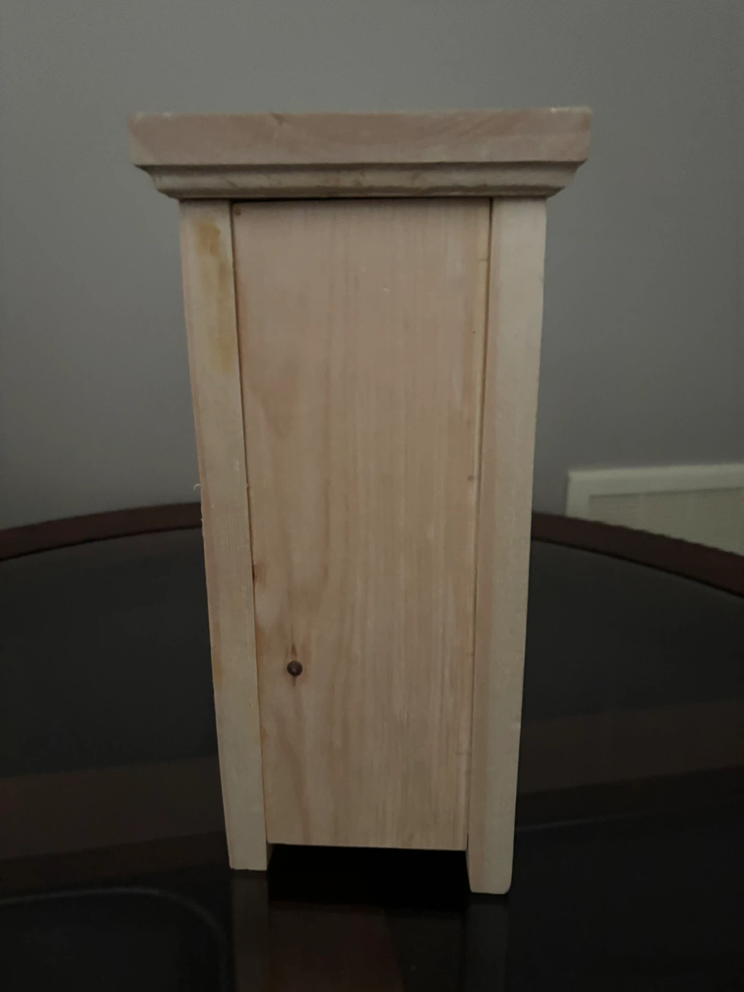 Customizable Wooden Mantel-Style Clock - photo 3