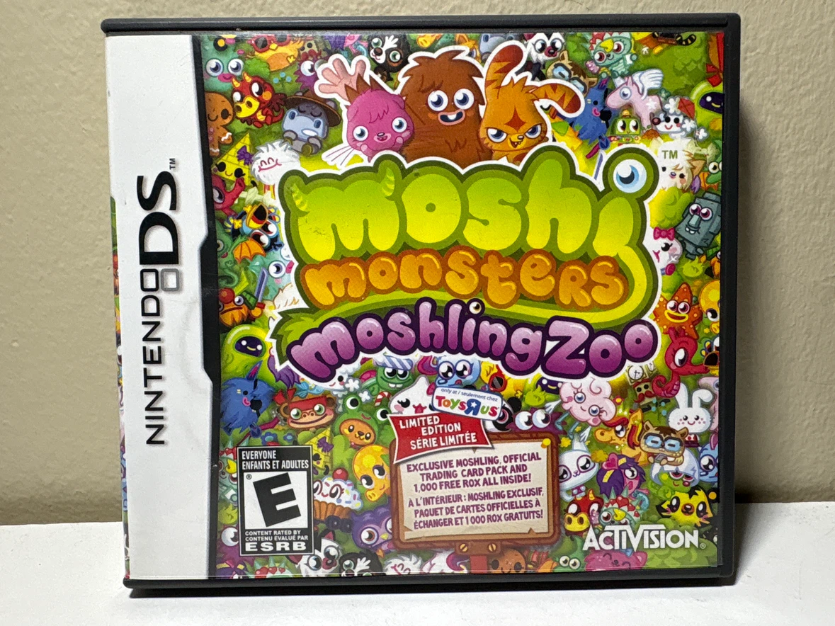 Moshi Monsters Moshling Zoo Nintendo DS