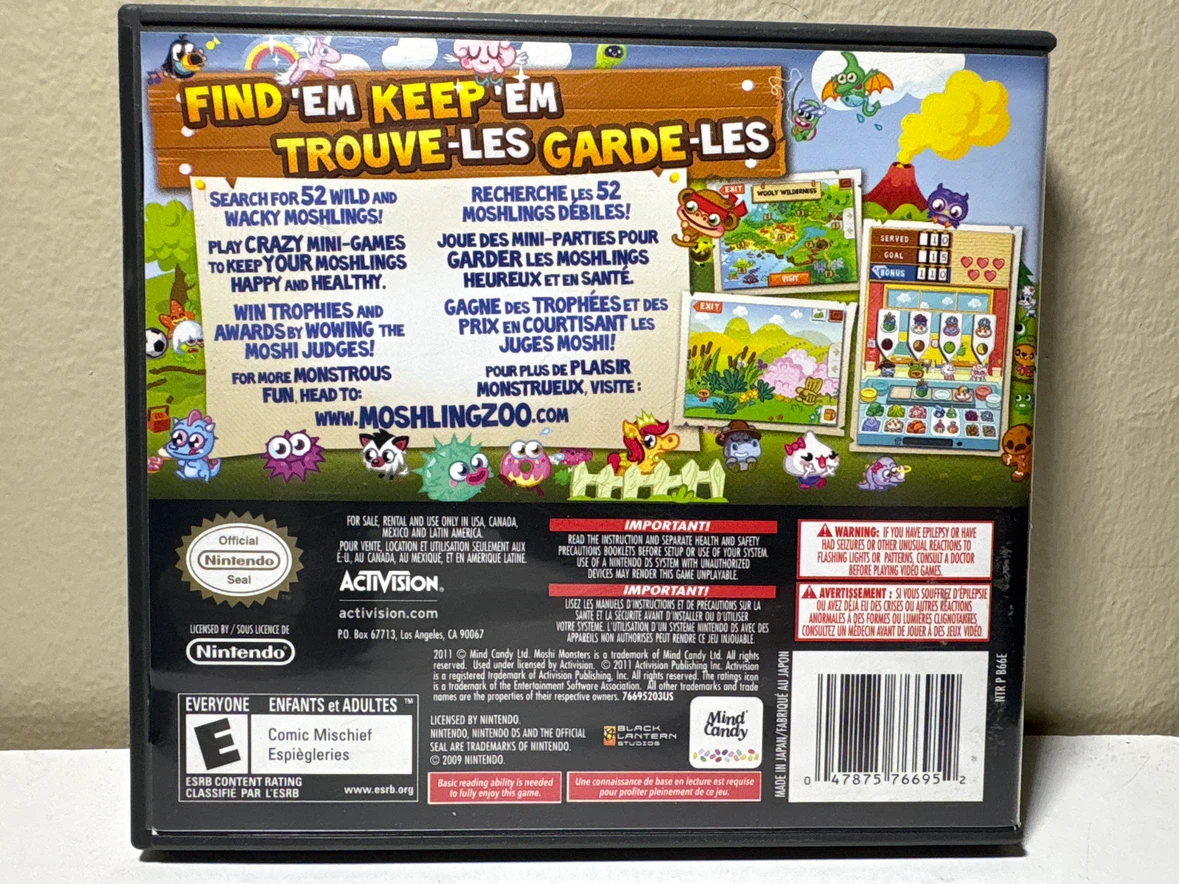 Moshi Monsters Moshling Zoo Nintendo DS - photo 2