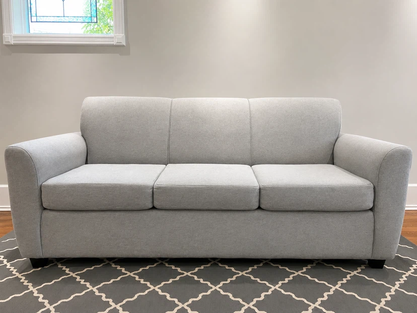 Grey 3-Seater Sofa
