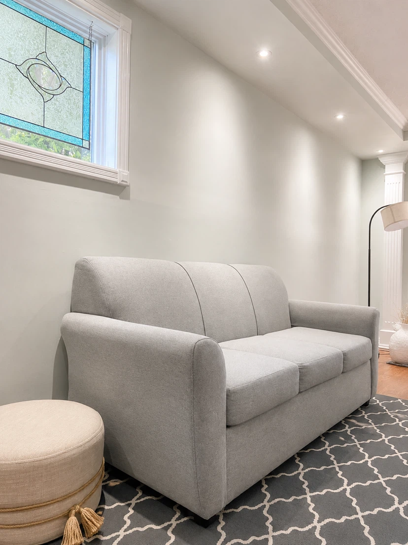 Grey 3-Seater Sofa - photo 2