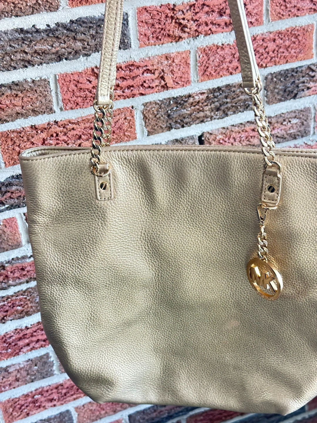 Michael Kors Gold Tote Bag - photo 2