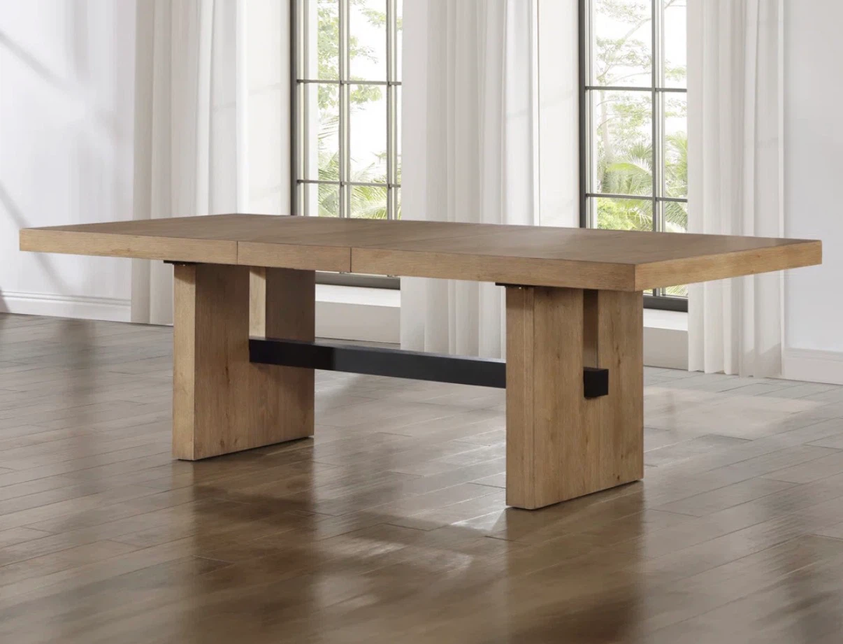 Solid oak table