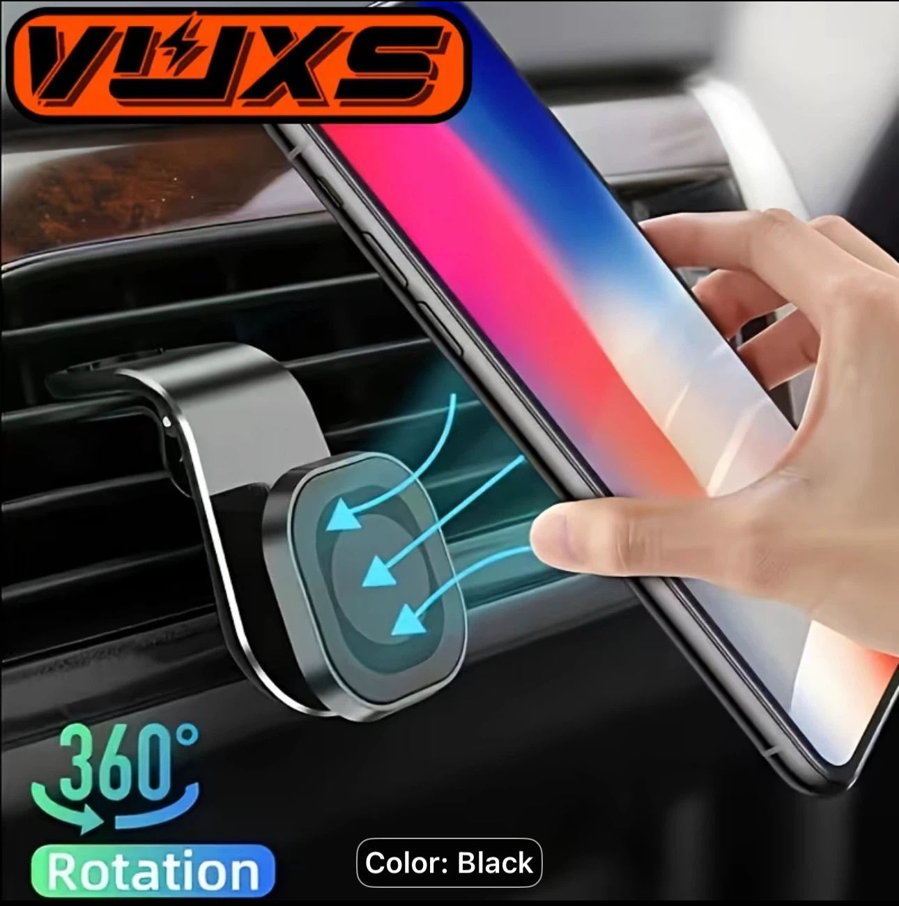 Strong Magnetic Phone Holder for Car 360 Degree Rotation - photo 4