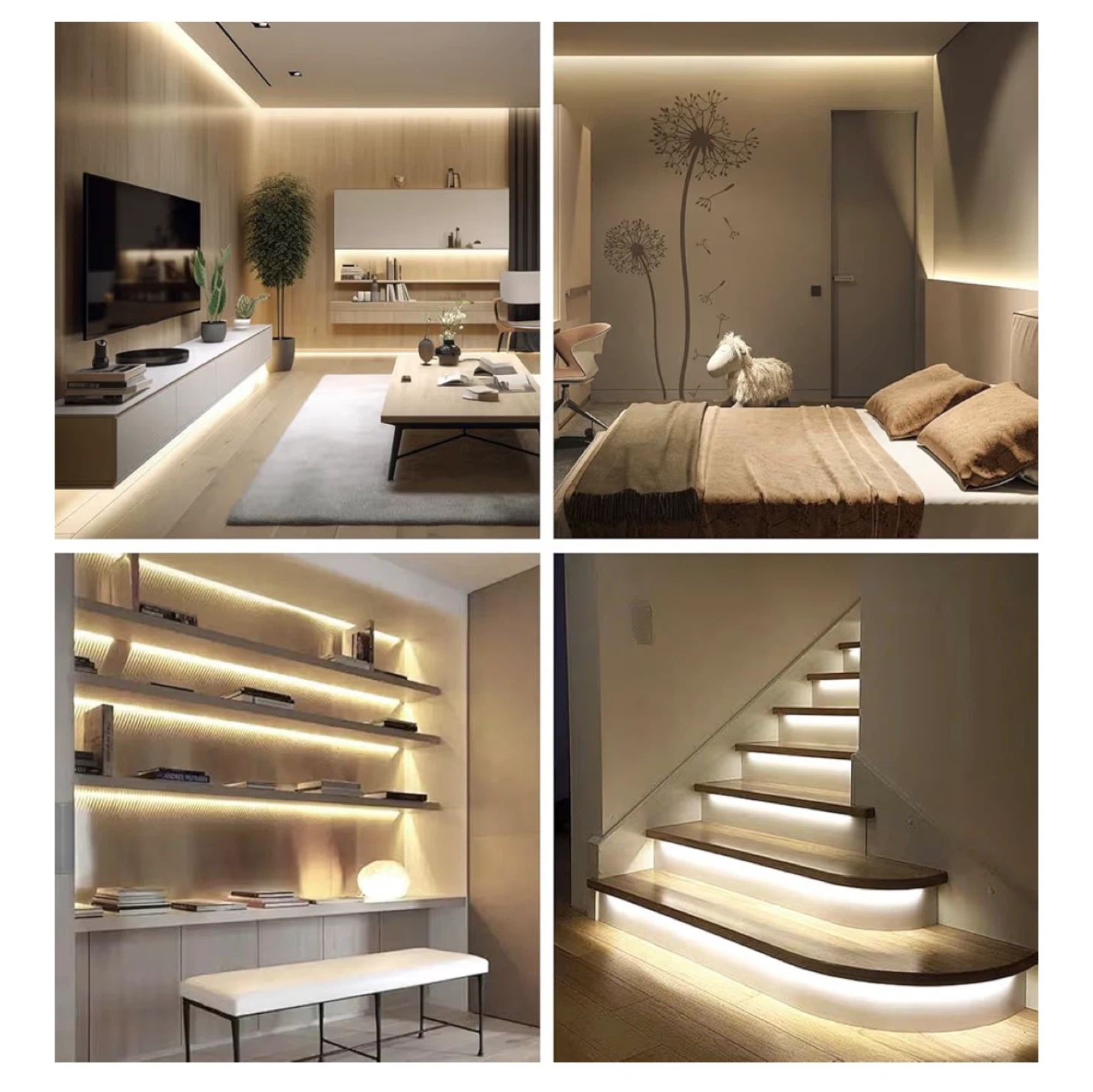 Icever COB LED Strip Light 480 24V 3000K 9W/M - photo 2
