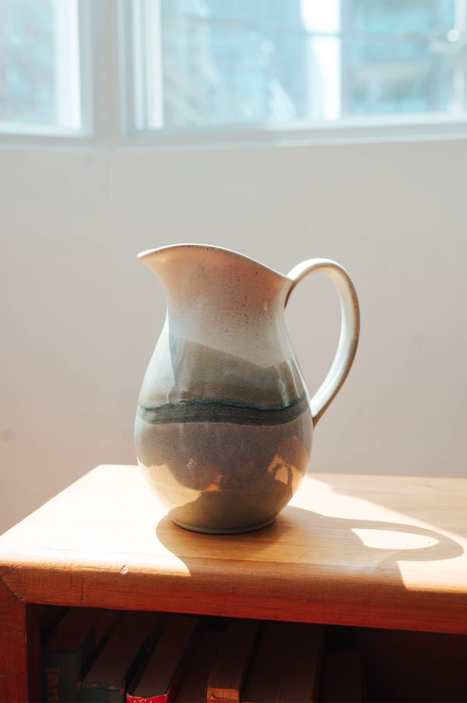 Otagiri Hand-Crafted Japanese Studio Pottery Pitcher - photo 2