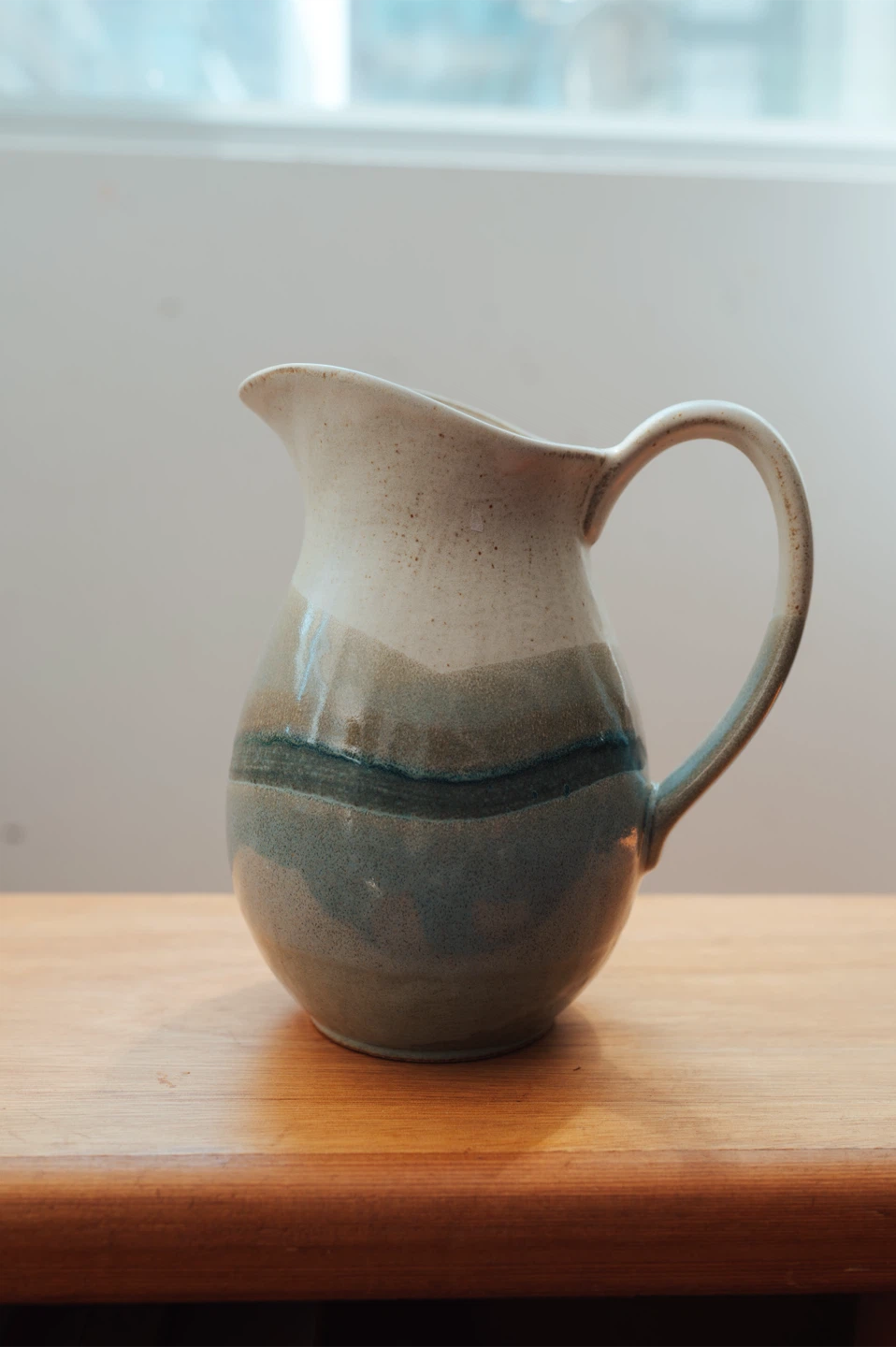 Otagiri Hand-Crafted Japanese Studio Pottery Pitcher - photo 5