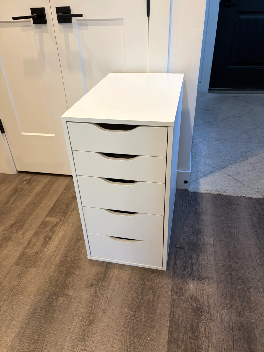 IKEA ALEX drawers unit in white