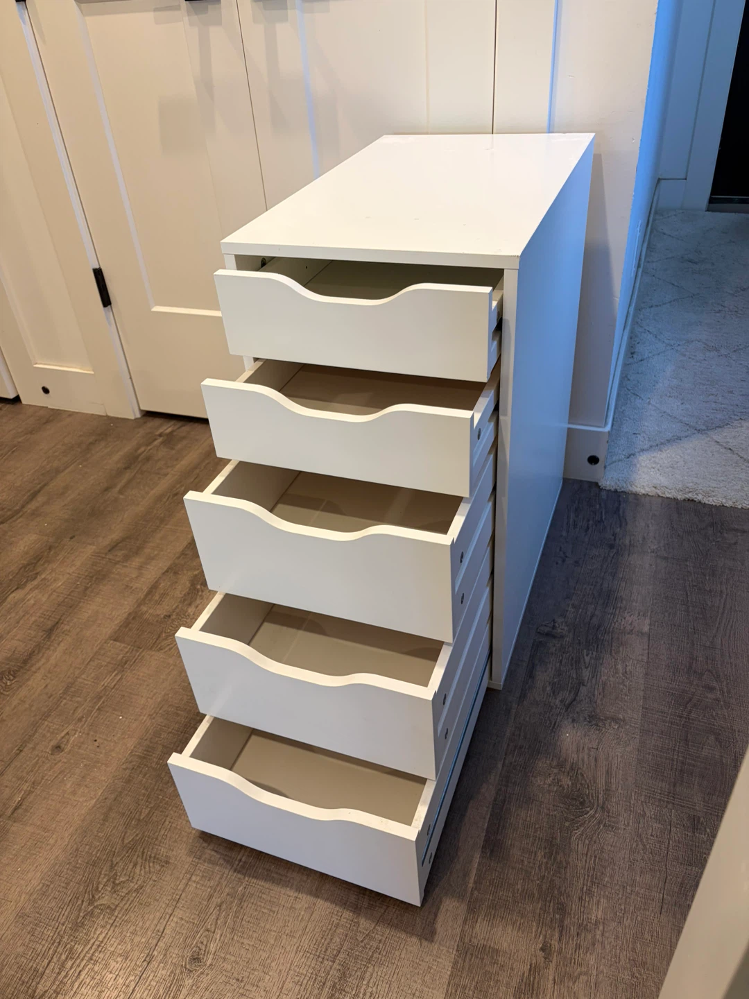 IKEA ALEX drawers unit in white - photo 2