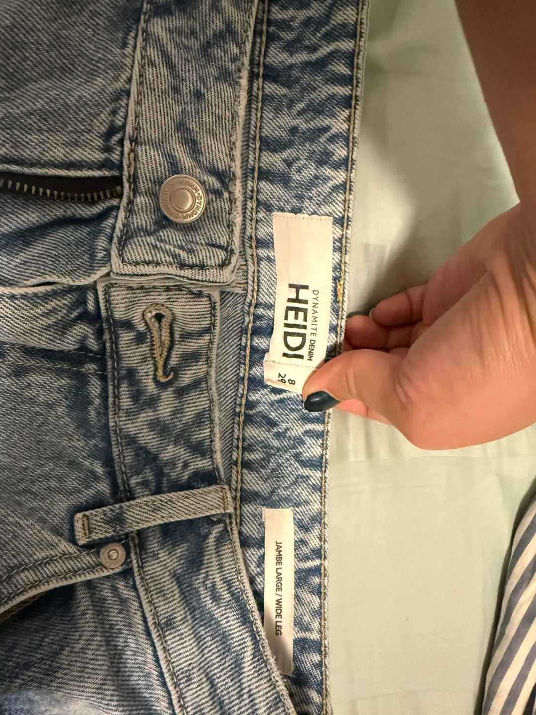 Dynamite Heidi Wide Leg Jeans - photo 2