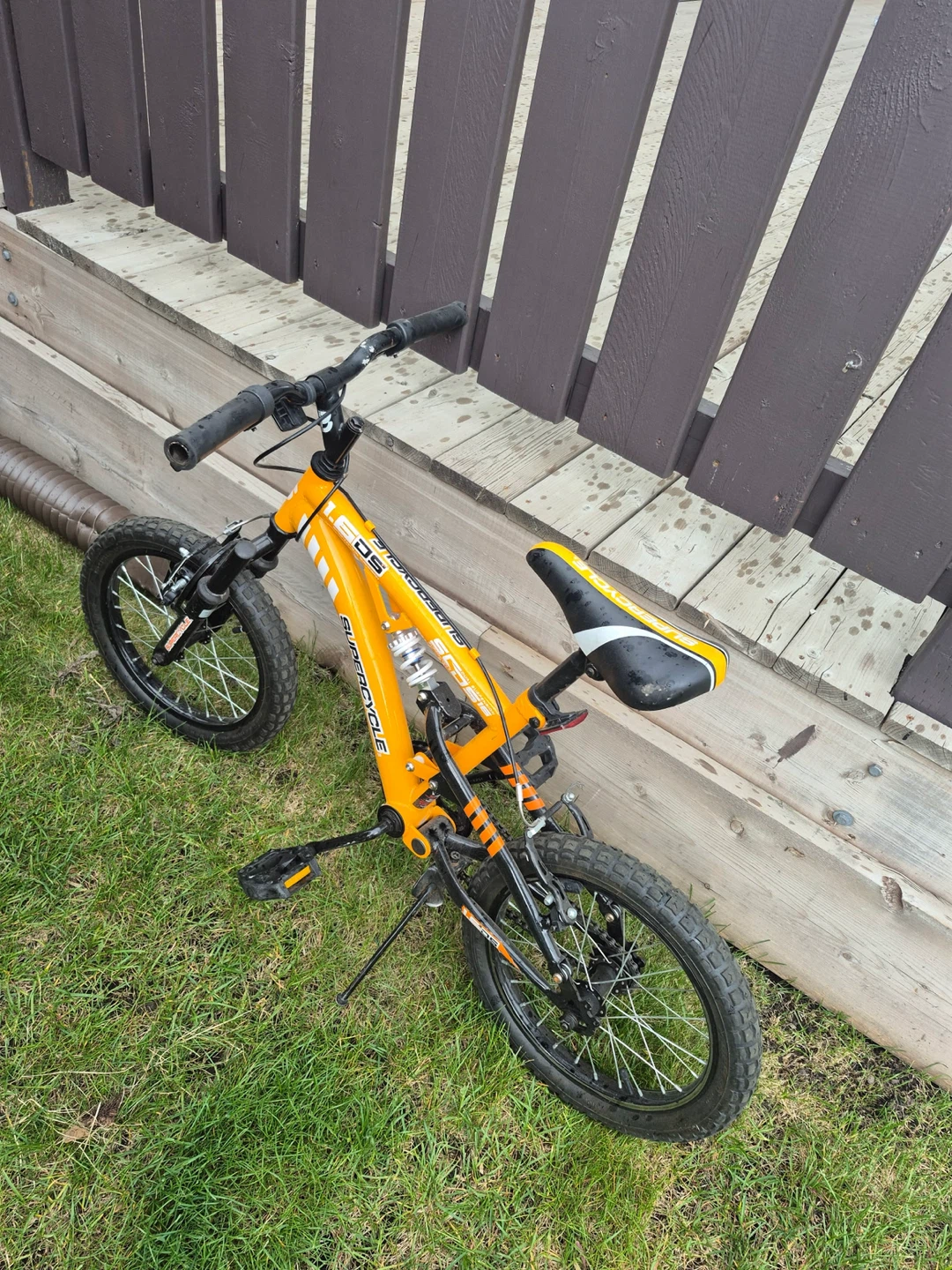 Orange Kids' Bicycle