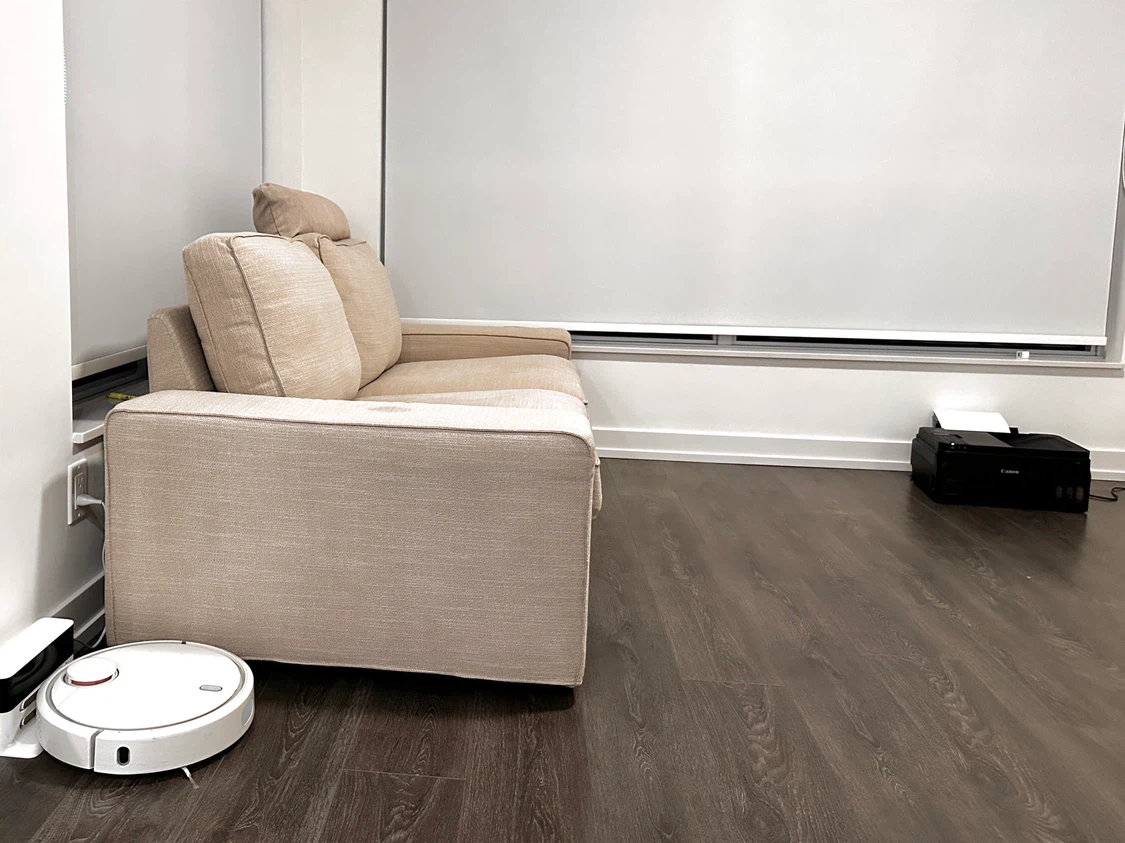 IKEA KIVIK Loveseat in Tresund light beige + Finnala headrest