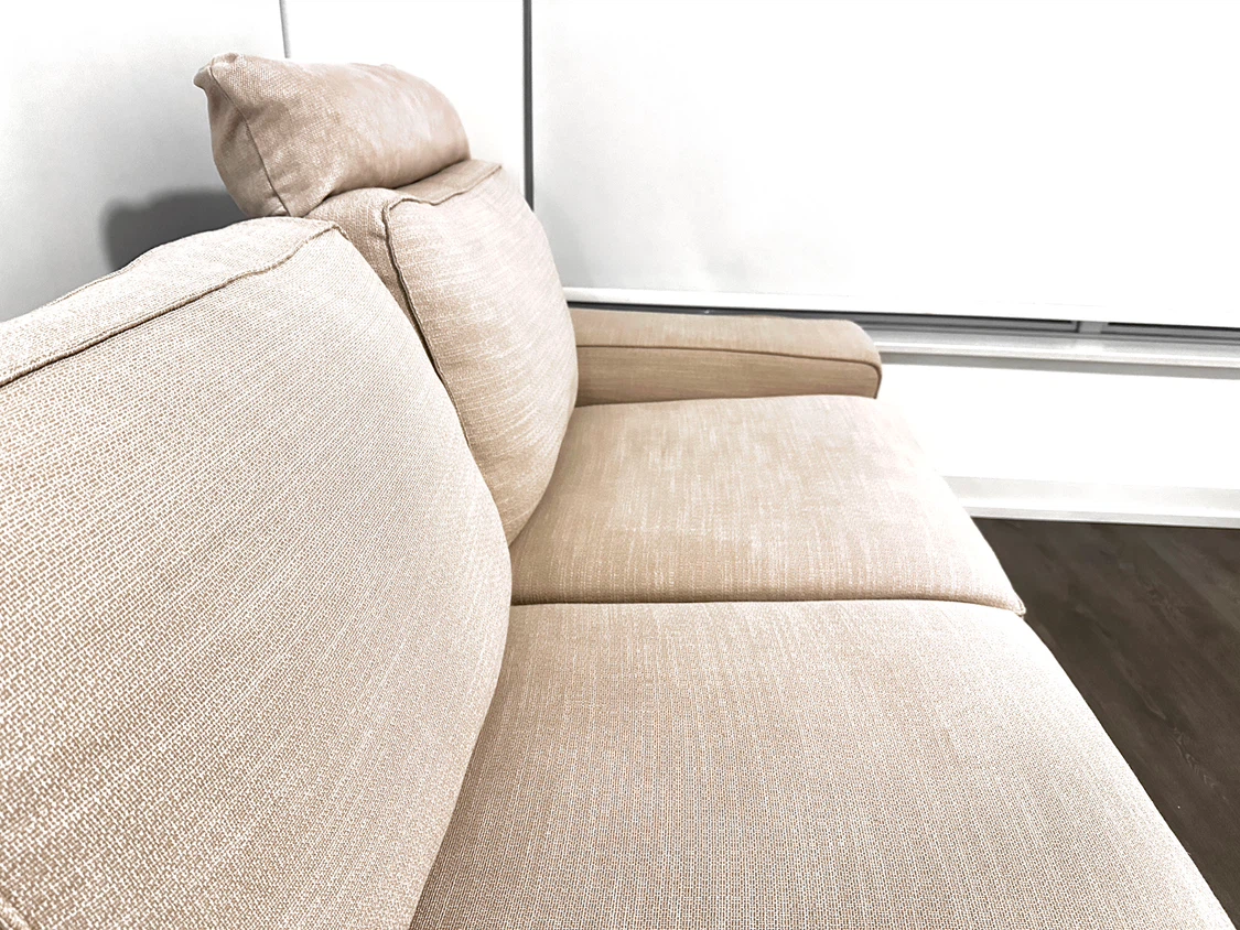 IKEA KIVIK Loveseat in Tresund light beige + Finnala headrest - photo 2