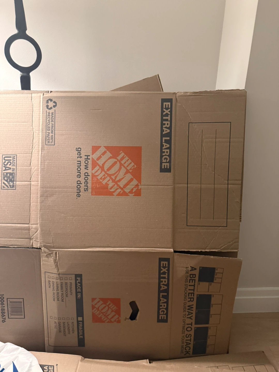 Moving boxes Home Depot