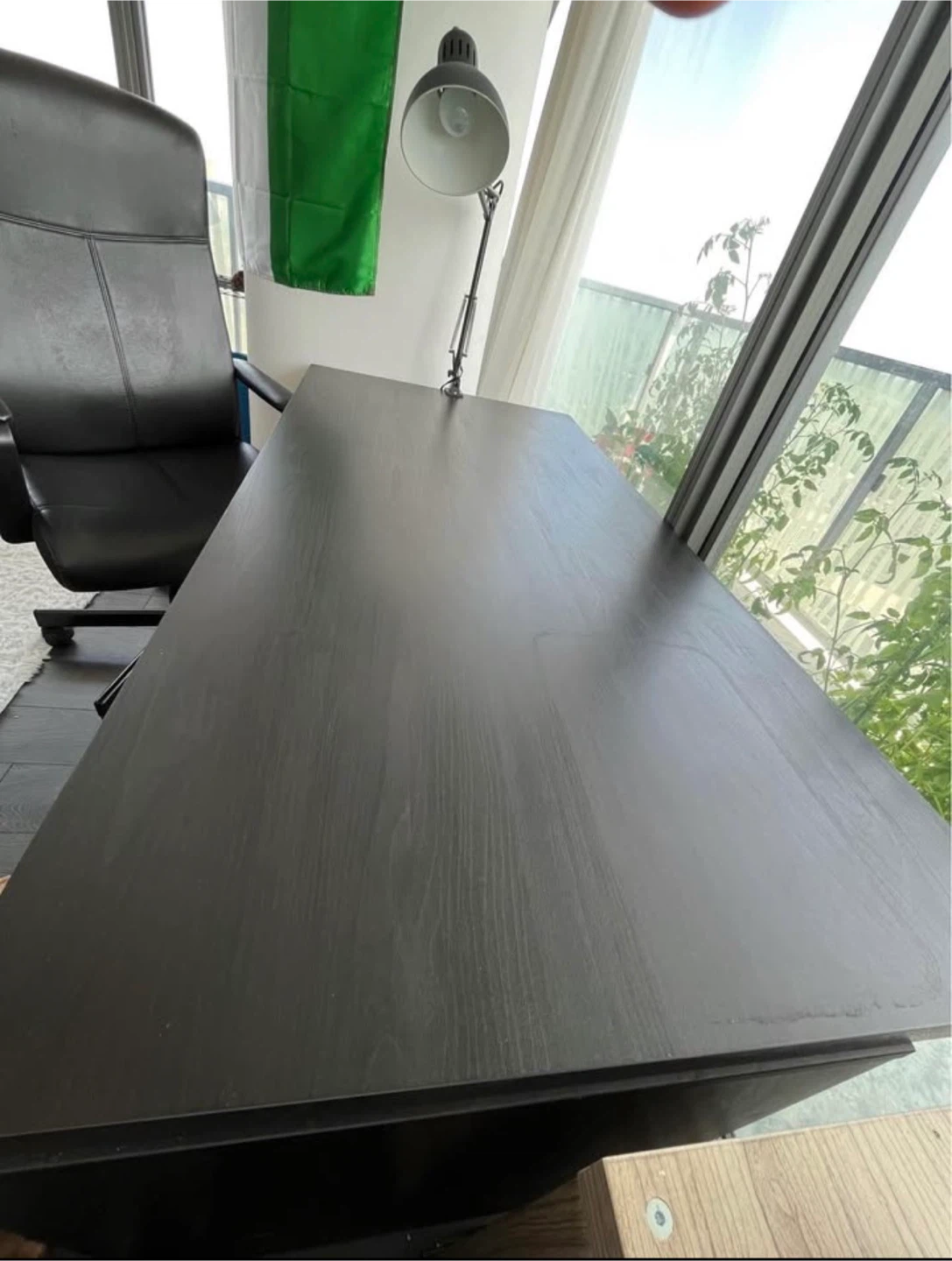 IKEA (desk and desk lamp) and office chair. - photo 2