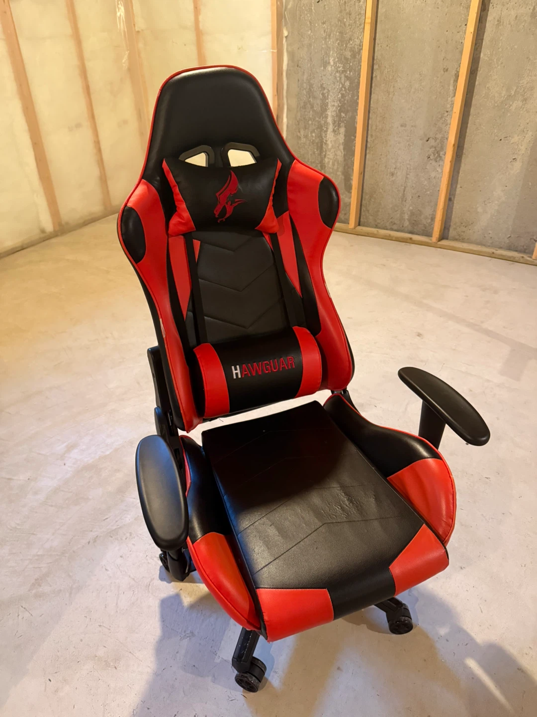 Used Red and Black Gaming Chair