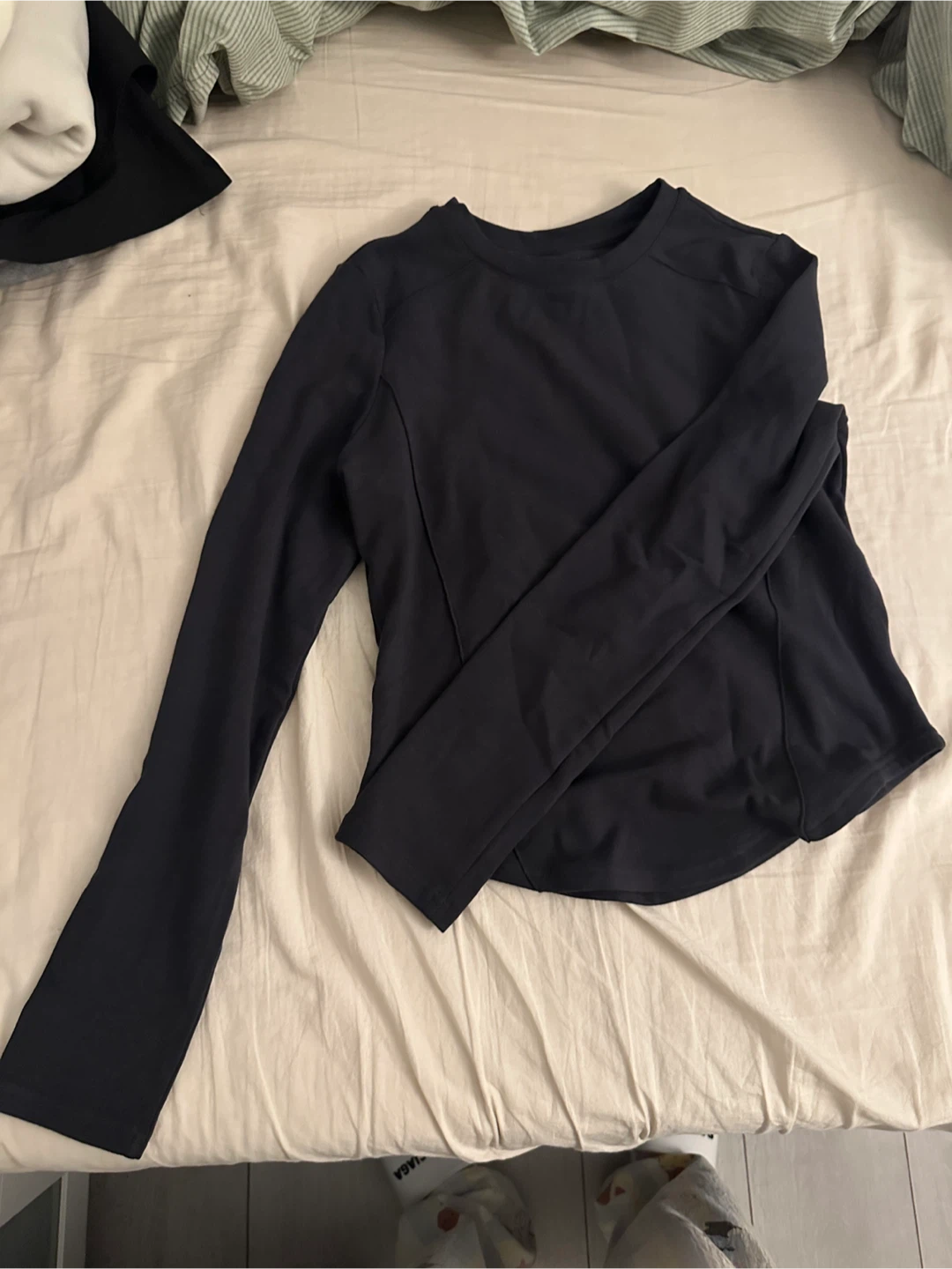 Black Long Sleeve Top