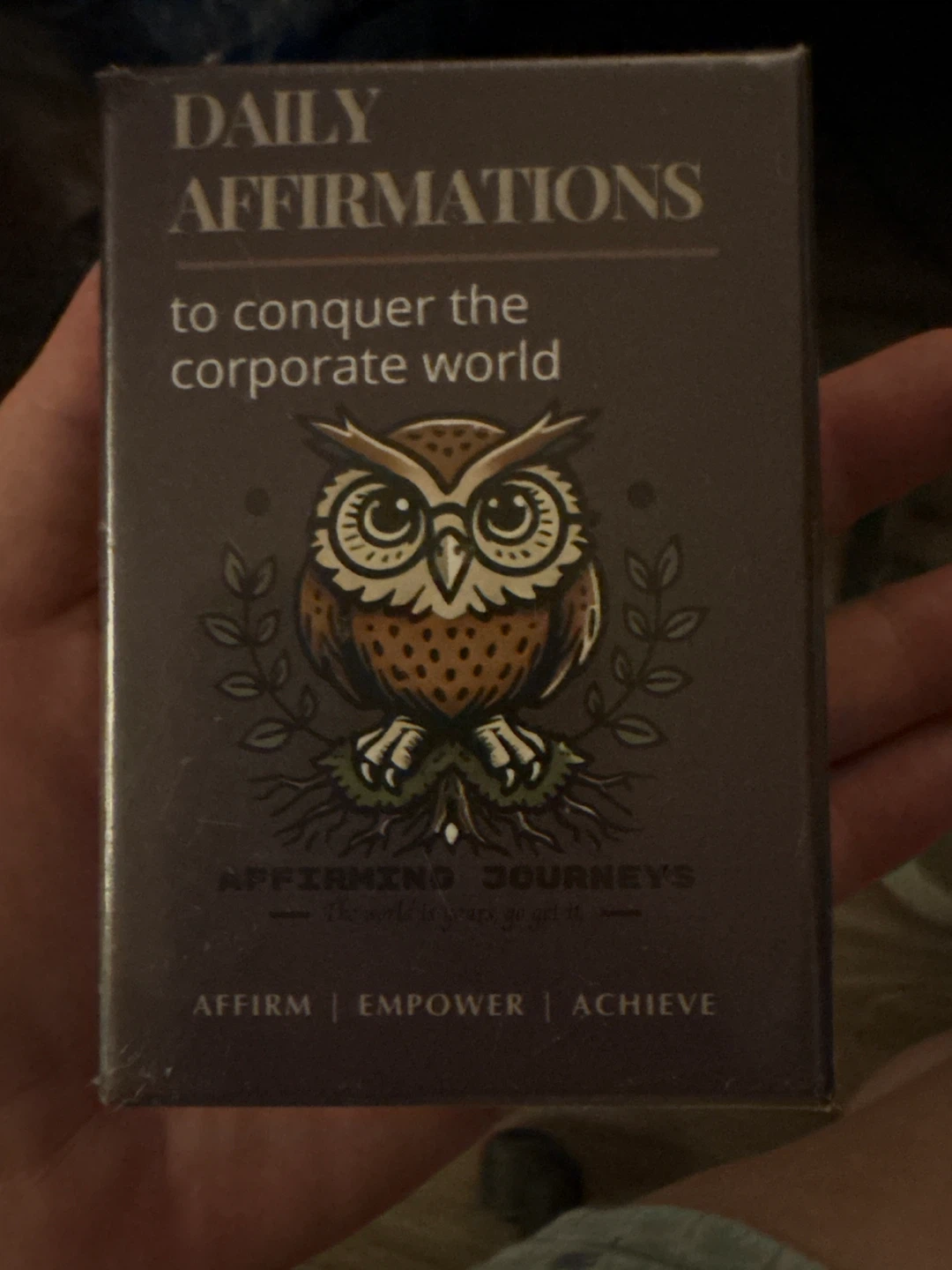 Daily Affirmations Deck for Corporate World