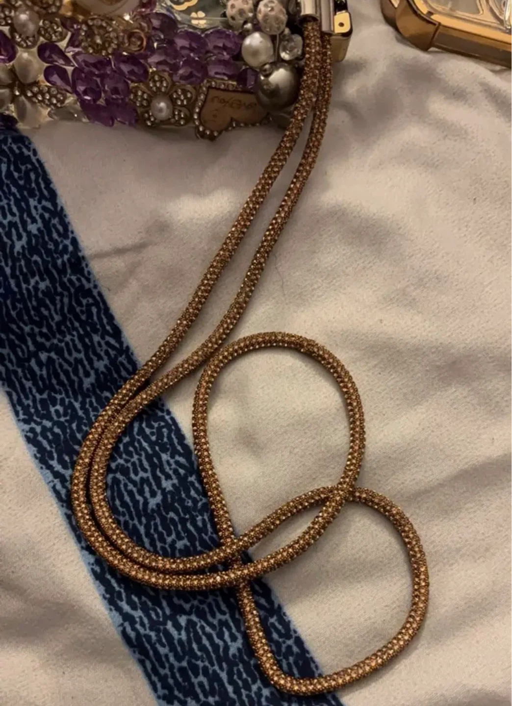 Rhinestone Lanyard for Phone or ID card