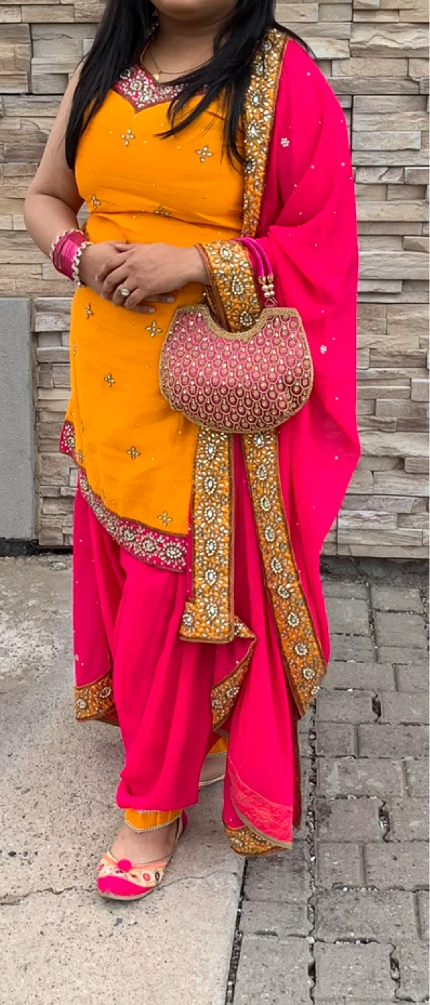 Designer Punjabi Suit (Patiala Style) - photo 2