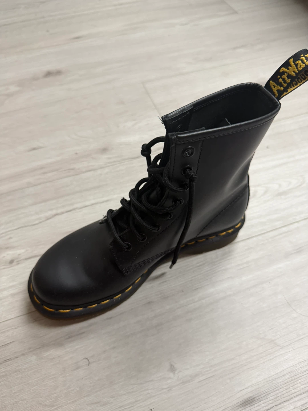 Dr. Martens Black Leather Boots