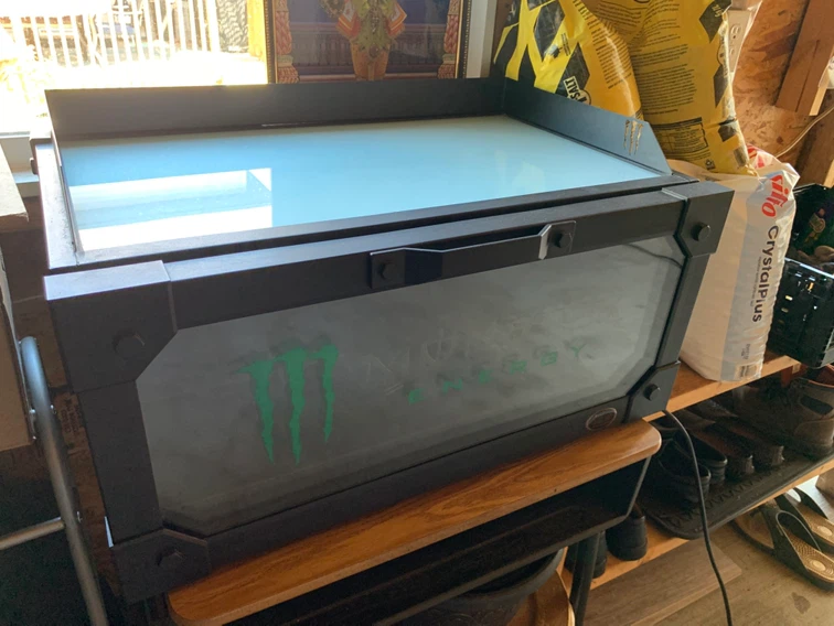 Monster Energy Display Fridge