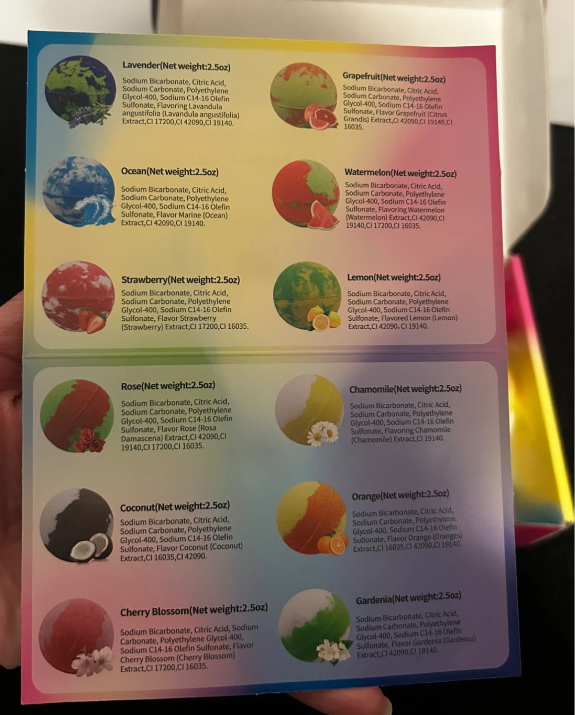 Siewoush Bath Bombs  - 11 Pack - photo 2