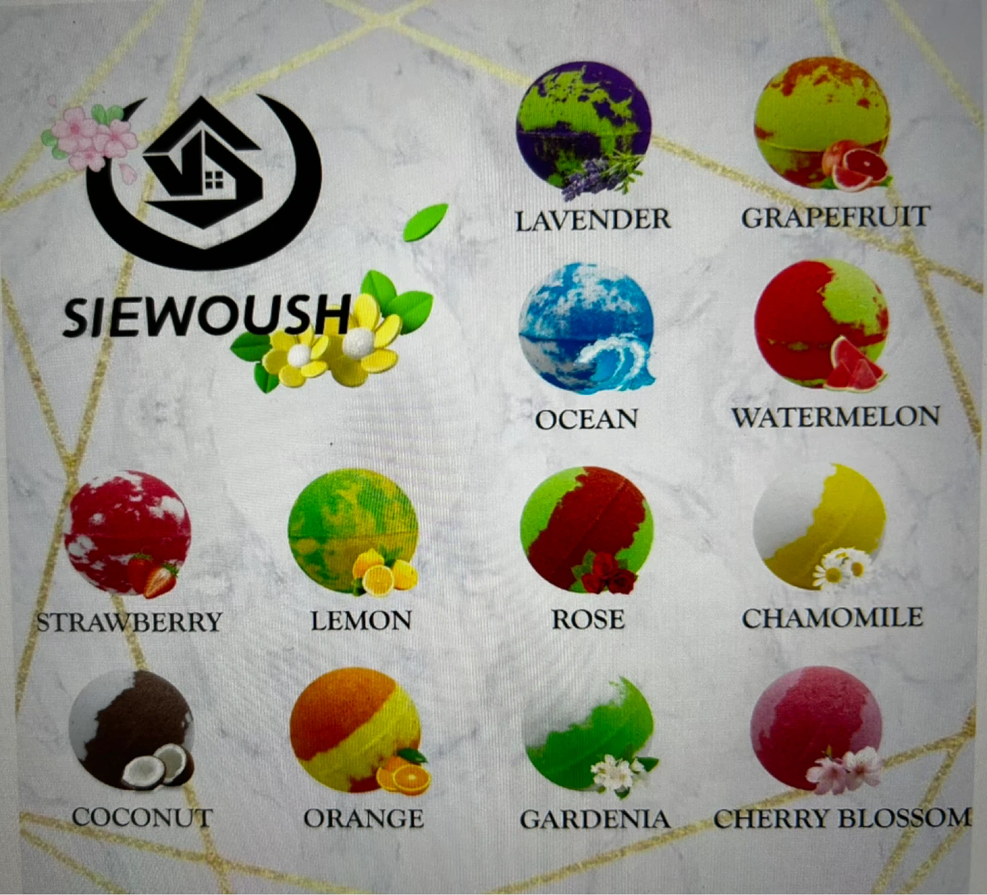 Siewoush Bath Bombs  - 11 Pack - photo 3