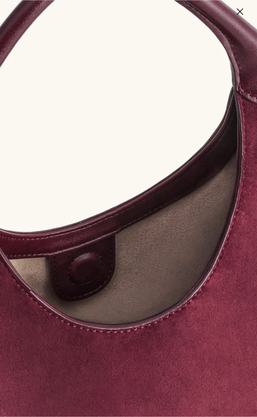 JW Pei "The Little Moon" Bag in Burgundy - photo 3