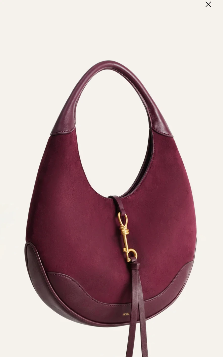 JW Pei "The Little Moon" Bag in Burgundy - photo 4