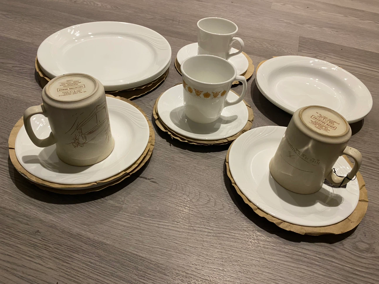 Kitchen Craft Plates, Mugs, and Saucers