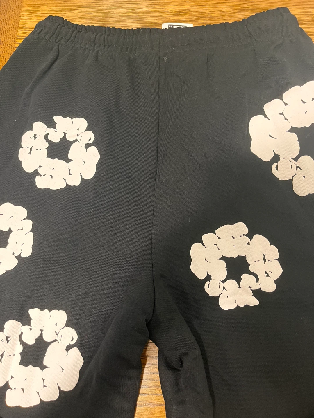 Denim Tears Black Floral Sweatpants - photo 4