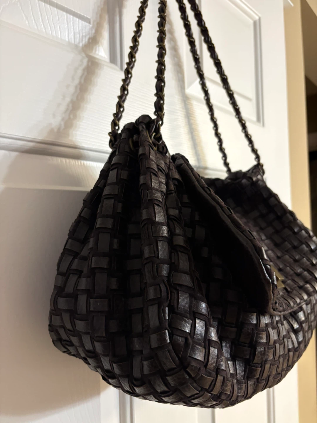 BEAUTY&YOUTH UNITED ARROWS Woven Vegan Leather Shoulder Bag - photo 2