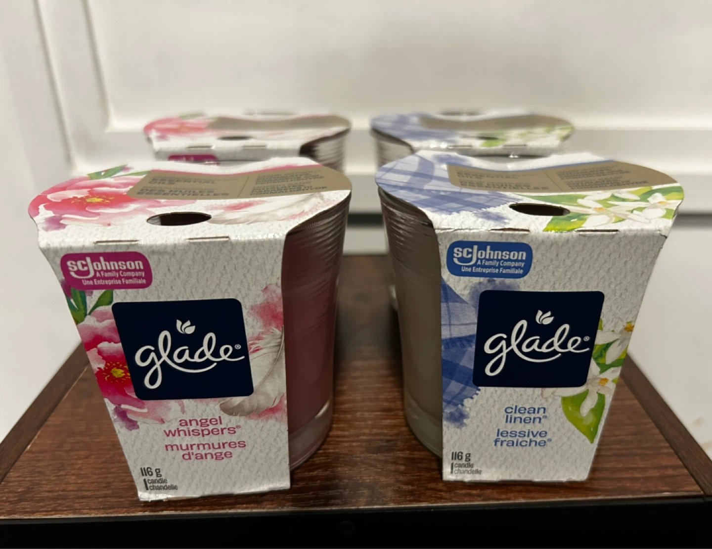 4 Glade Scented Candles