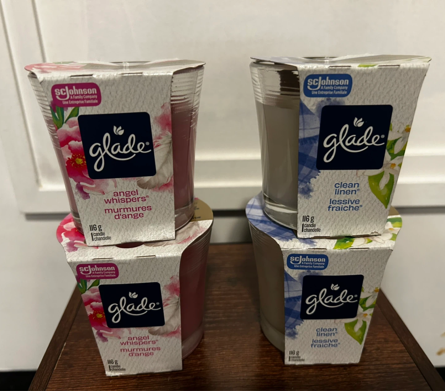 4 Glade Scented Candles - photo 2