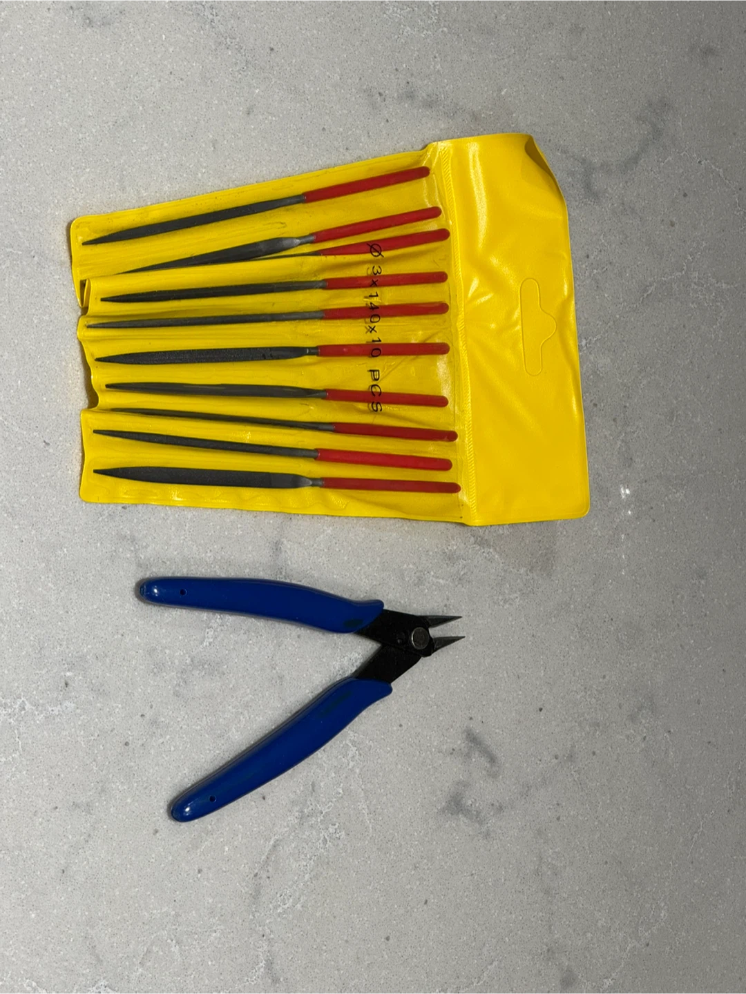 Tool Kit |Precision Side Cutter Nipper+10pcs Needle File