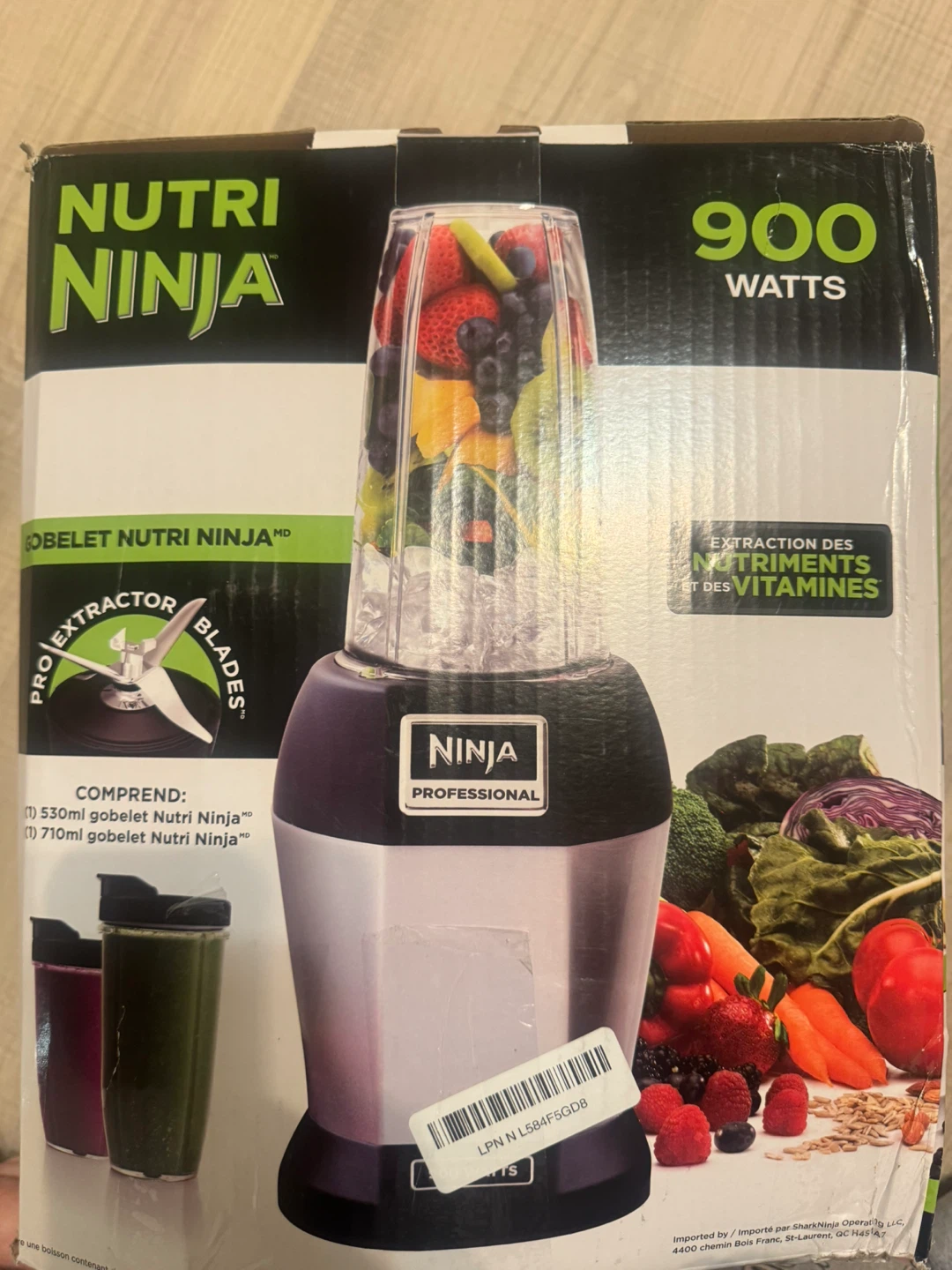 New Ninja Professional 900W Personal Blender - photo 2