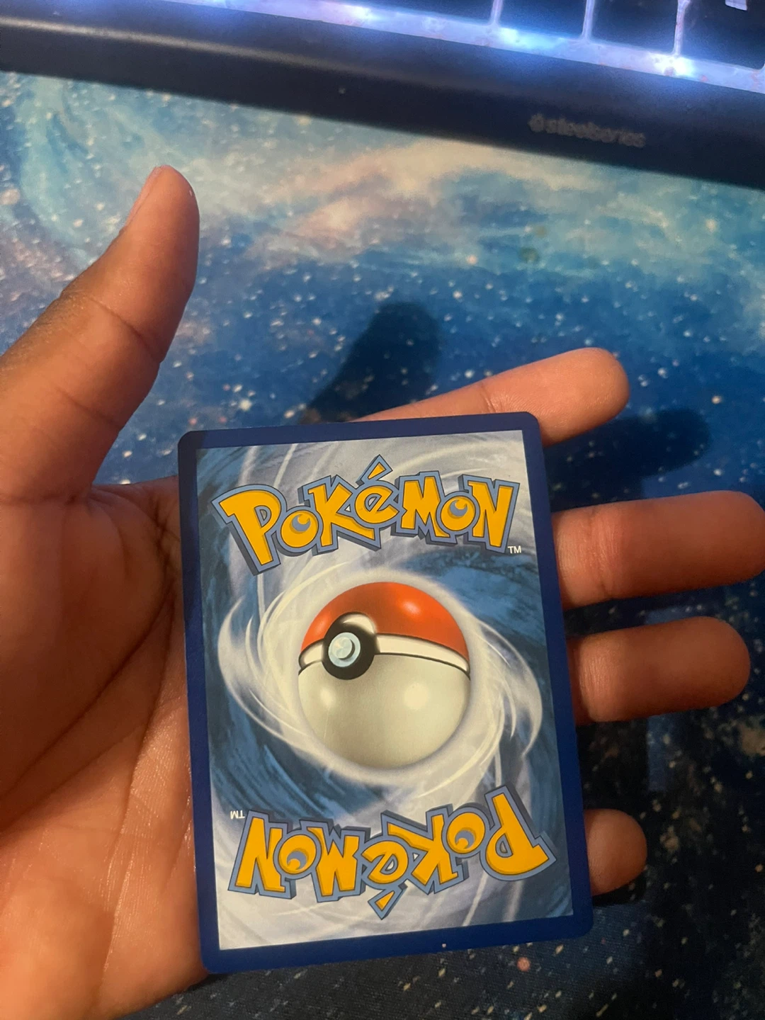 Pokemon Minior "Far-Flying Meteor" Card slight bend - photo 2