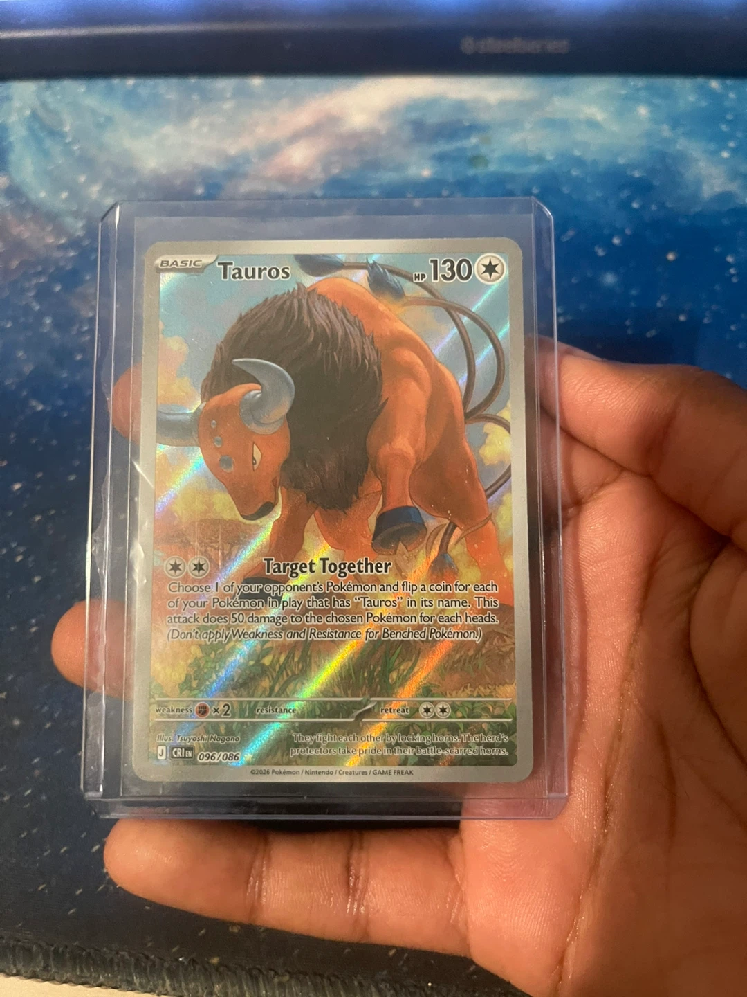 Pokemon Card - Tauros V 130 HP