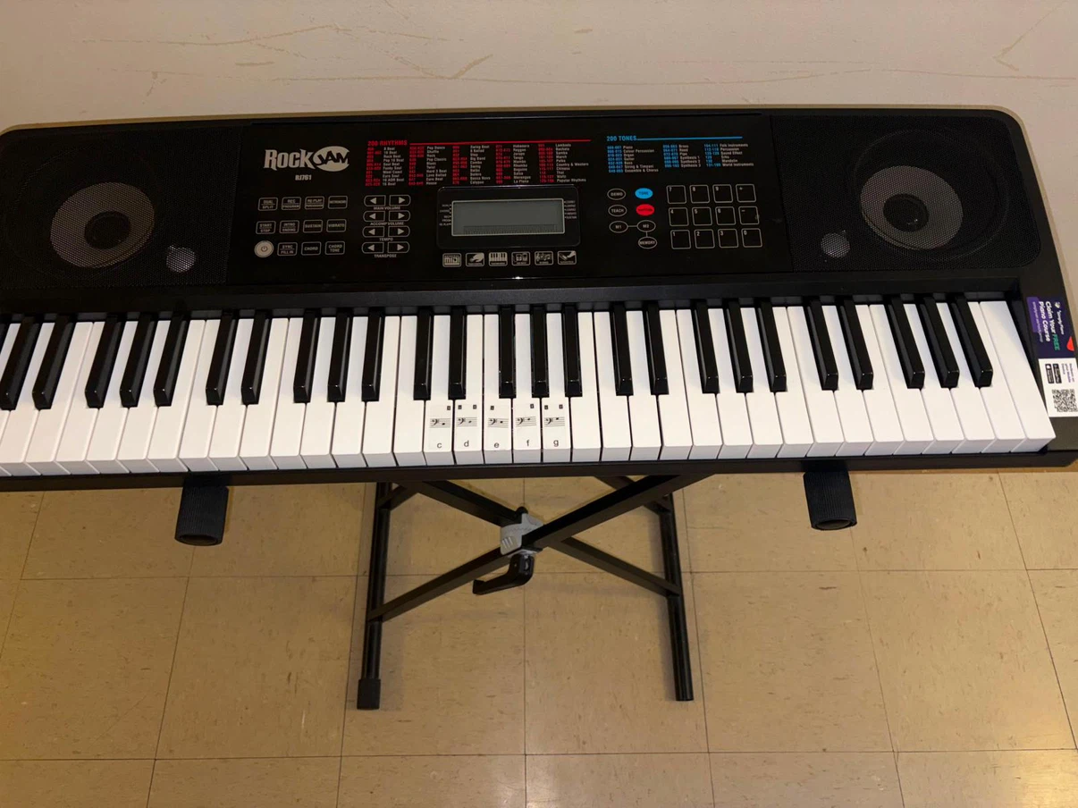 RockJam RJ761 Keyboard with Stand - photo 5