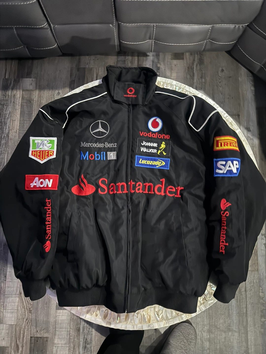 Embroidered Mercedes-Benz Formula 1 Team Jacket