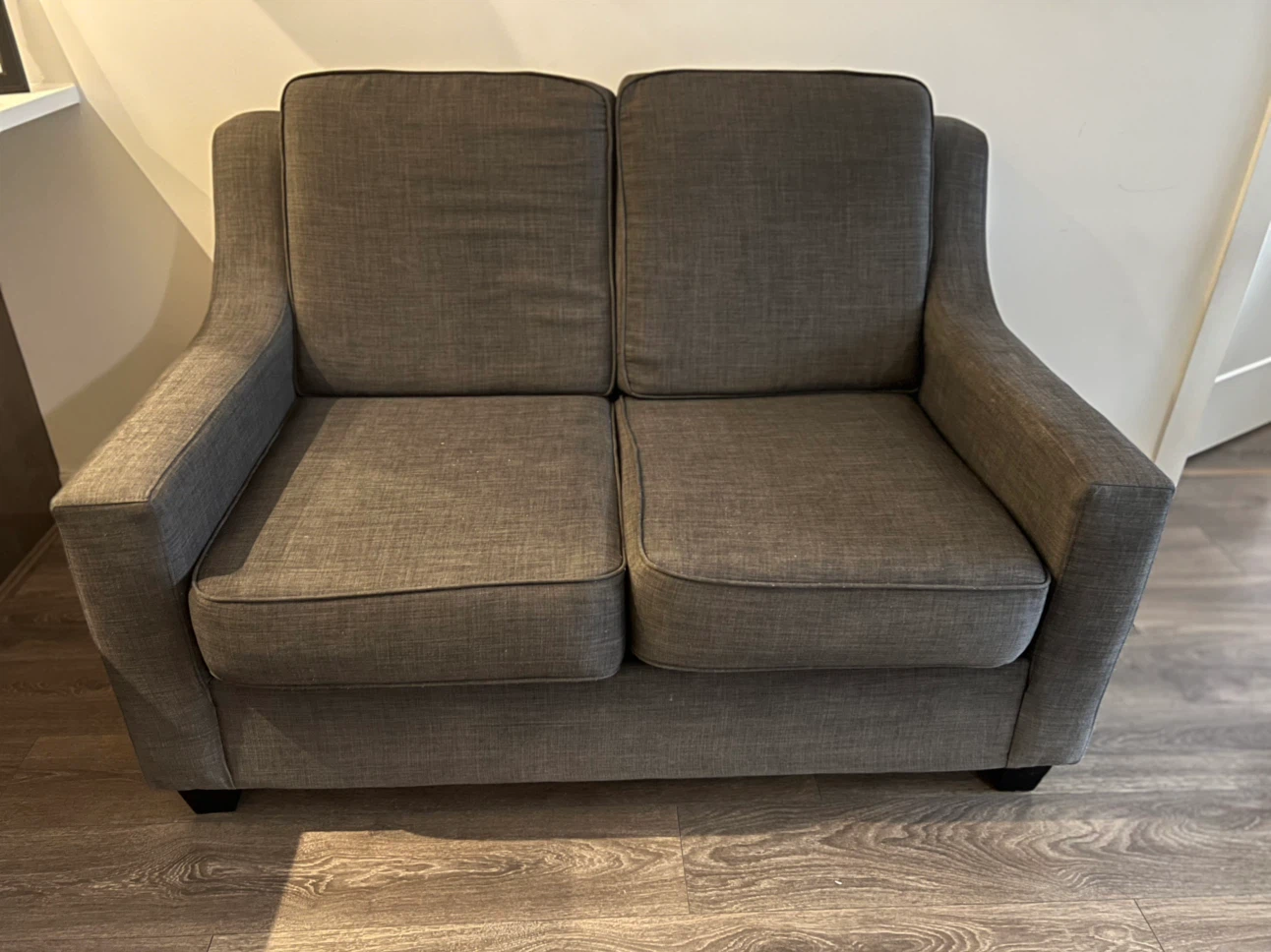 Grey Loveseat Sofa - photo 5