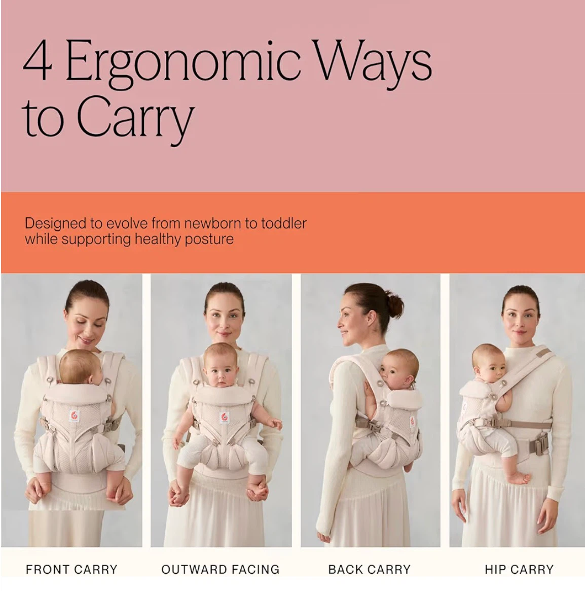 Ergobaby Black Baby Carrier - photo 3