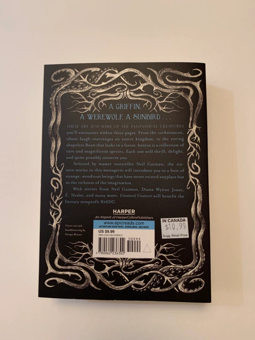 Unnatural Creatures Stories Selected by Neil Gaiman - photo 2
