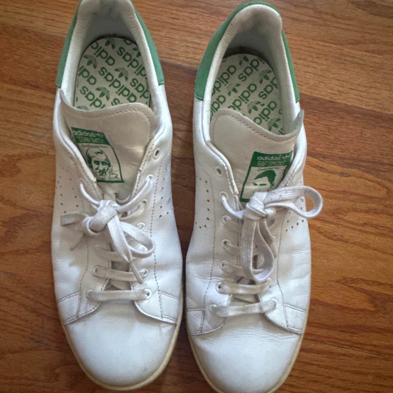 Adidas Stan Smith Raf Simons Sneakers White Green - photo 3
