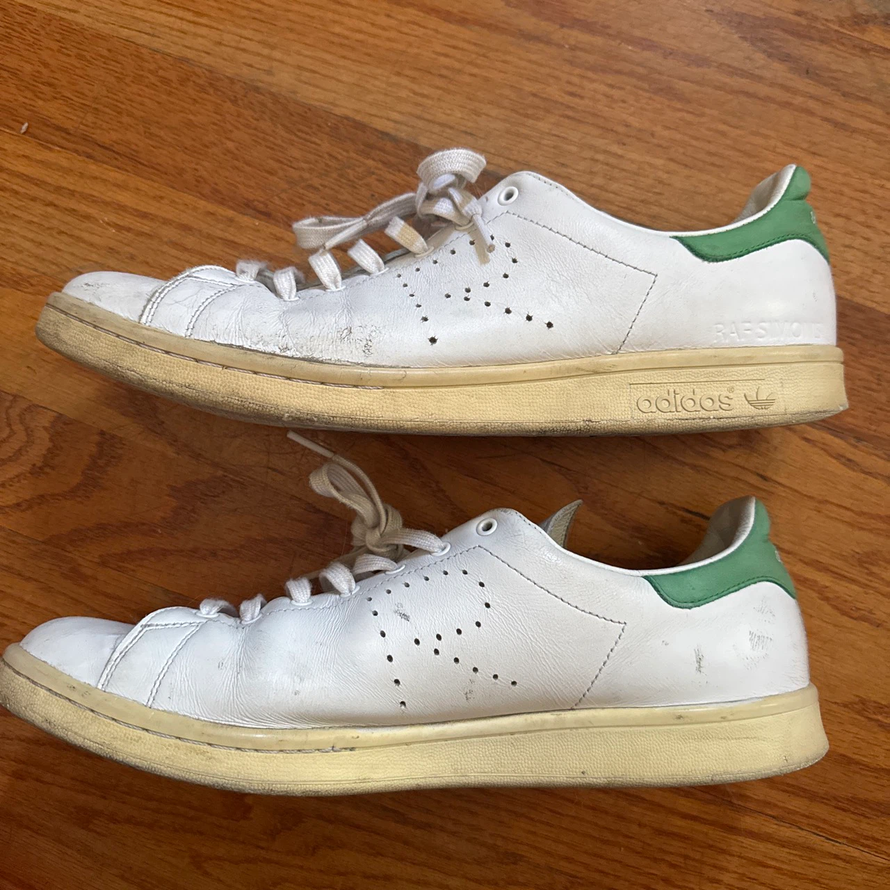 Adidas Stan Smith Raf Simons Sneakers White Green - photo 5