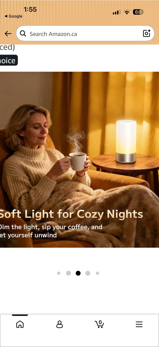 LED Touch Control Table Lamp - photo 2